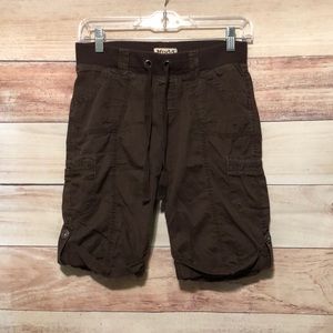 Mudd Girls (Sz 14) Bermuda Shorts w/ Button Side